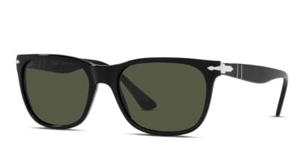 Persol PO3291S Shiny Black glasses - Shiny Black - Angle View
