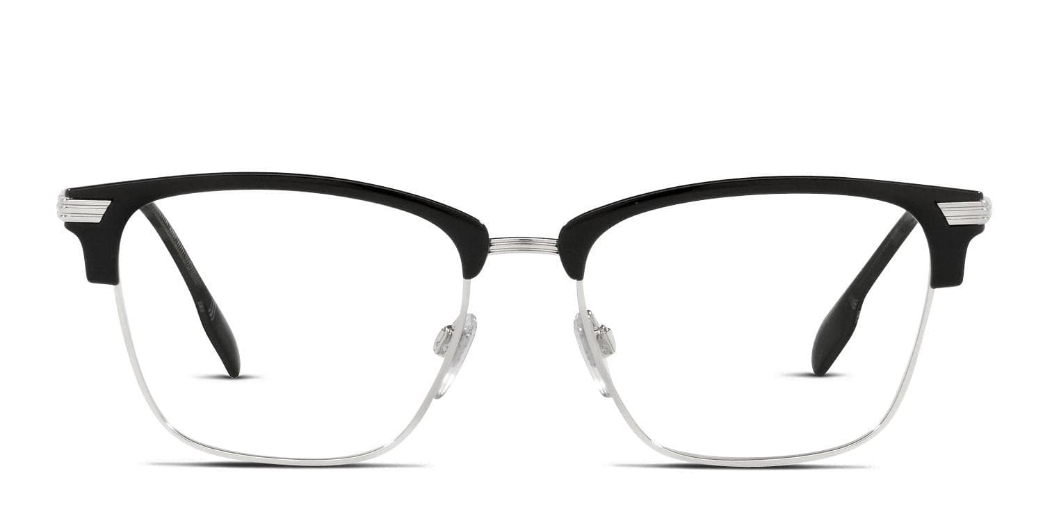 Burberry BE2359 Pearce Black, Silver glasses - Black / Silver - Frontal View