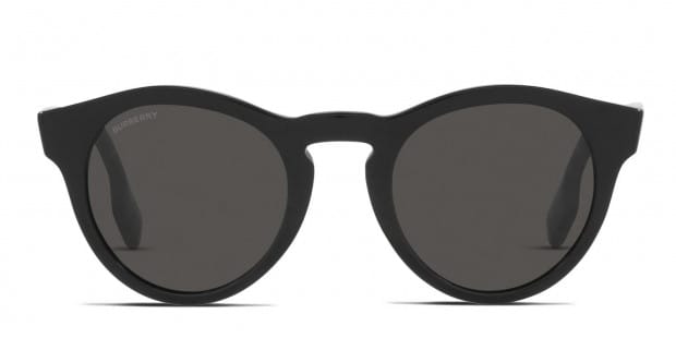 Burberry keyhole round frame sunglasses store