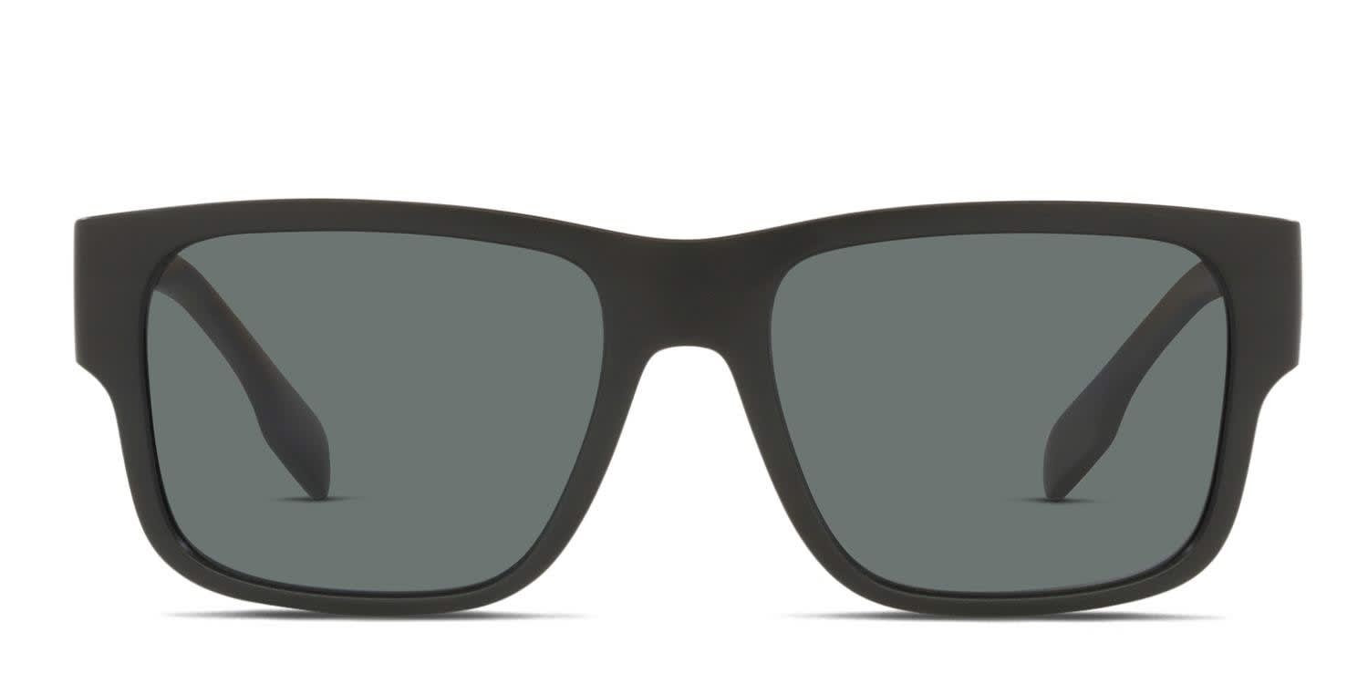 Burberry BE4358 Knight Matte Black glasses - Matte Black - Frontal View
