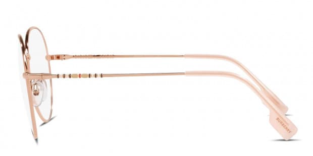 Burberry BE1366 Felicity Rose Gold Eyeglasses Includes FREE Rx