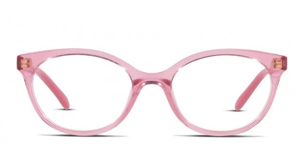 Vogue VY2013 Kids Pink Clear Eyeglasses Includes FREE Rx Lenses