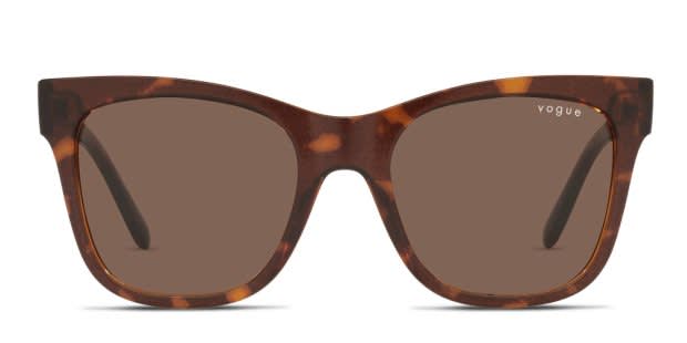 Vogue Eyewear VO5428S Brown, Tortoise Prescription Sunglasses display picture 3