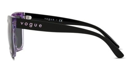 Vogue VO5428S Black, Purple glasses - Black / Purple - Side View