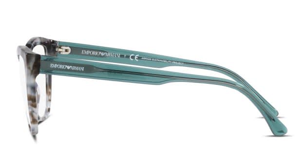 Emporio Armani EA3193 Tortoise/Gray/Blue Eyeglasses | Includes Emporio Armani EA3193 Tortoise/Gray/Blue Eyeglasses | Includes