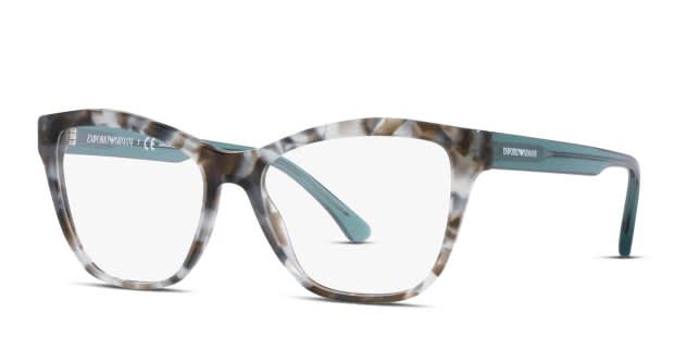 Emporio Armani EA3193 Tortoise/Gray/Blue Eyeglasses | Includes