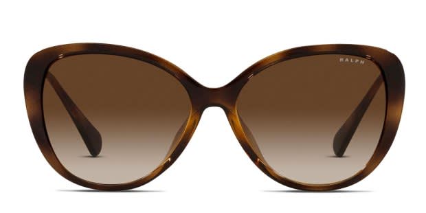 Ralph Lauren Tortoiseshell Cat-Eye Sunglasses with Dark Lenses Ralph by Ralph Lauren RA5346U 5003/73 Sunglasses - US main image 4