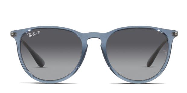 Ray-Ban RB4171 Erika clear, blue frame with grey gradient