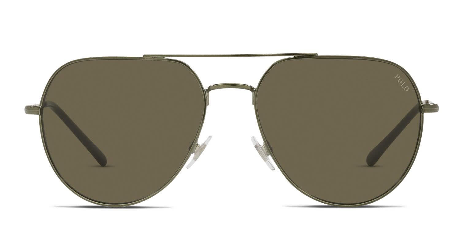 Polo Ralph Lauren PH3139 Green glasses - Green - Frontal View