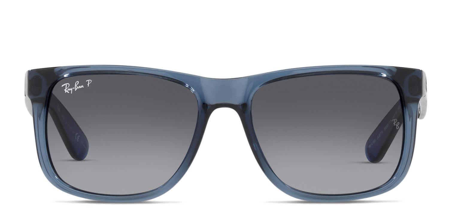Ray-Ban RB4165 Justin Blue, Clear, Gray Sunglasses Online