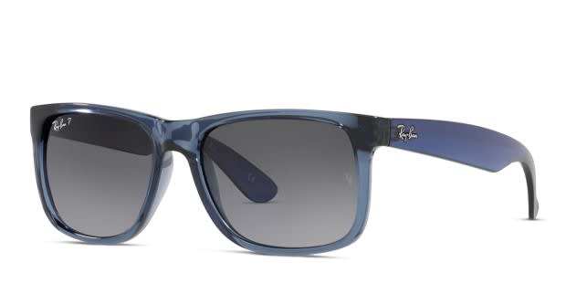 Ray ban transparent blue store