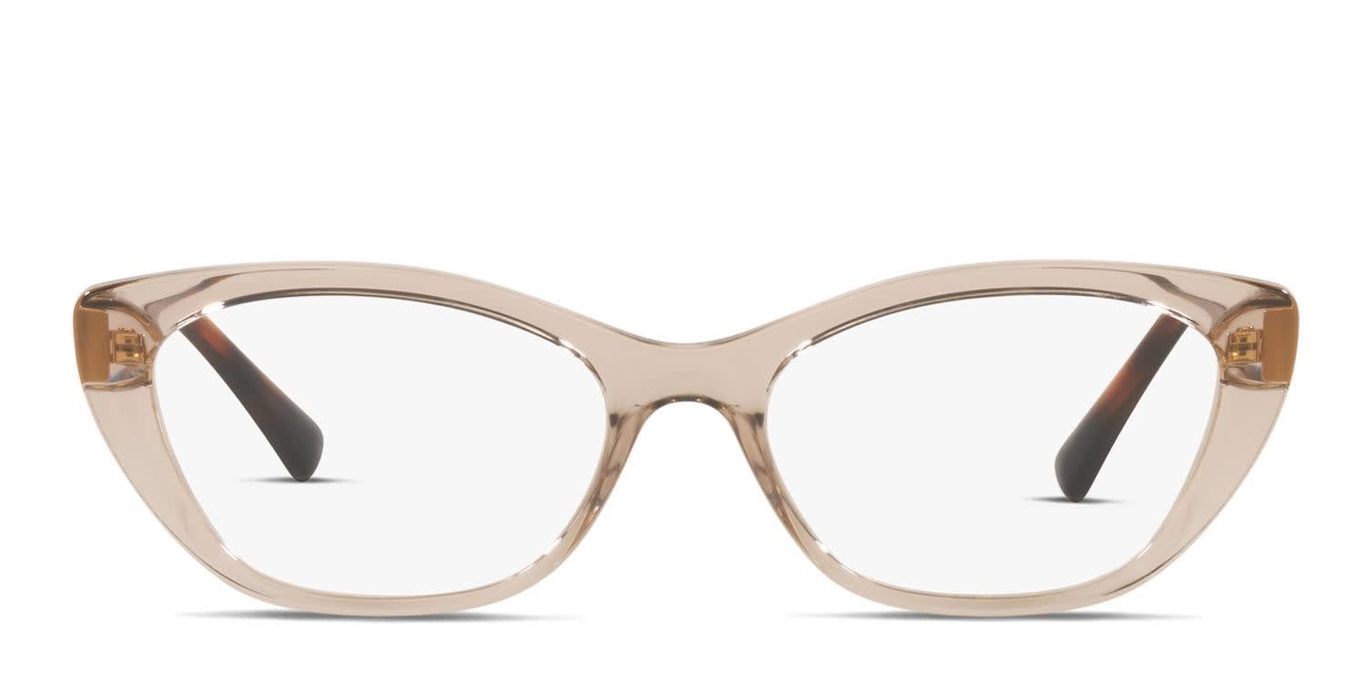 Vogue VO5425B Clear, Brown glasses - Brown / Clear - Frontal View