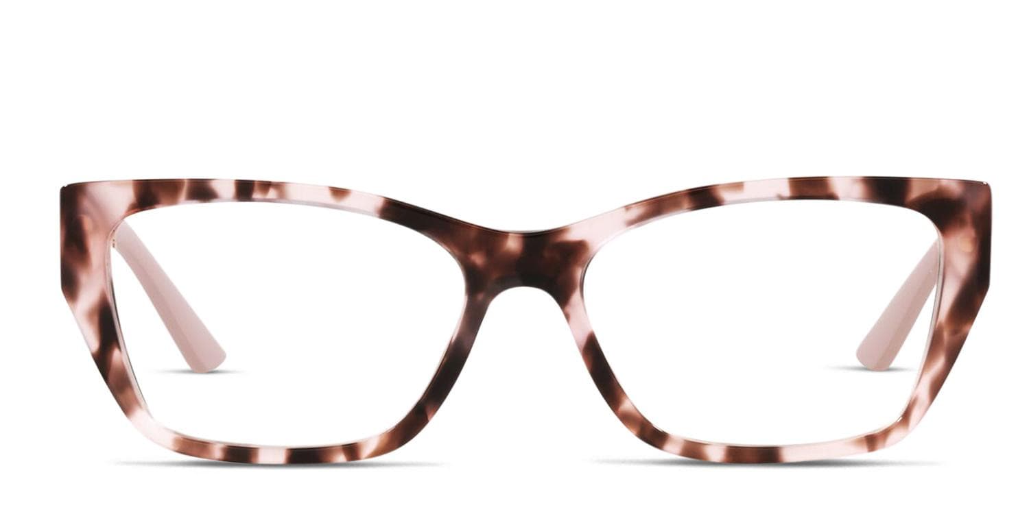 Prada PR 11YV Tortoise/Pink Eyeglasses | Includes FREE Rx Lenses display picture 2