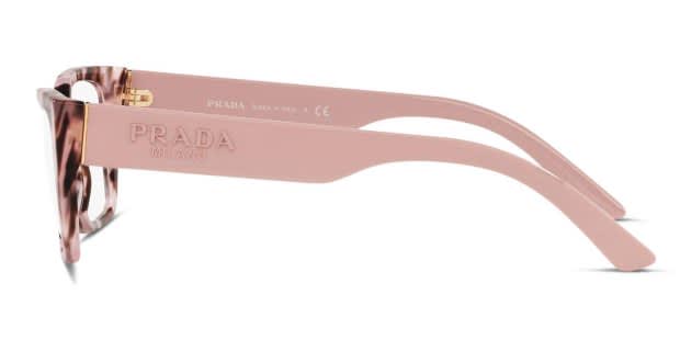 Prada PR 11YV Tortoise/Pink Eyeglasses | Includes FREE Rx Lenses display picture 2