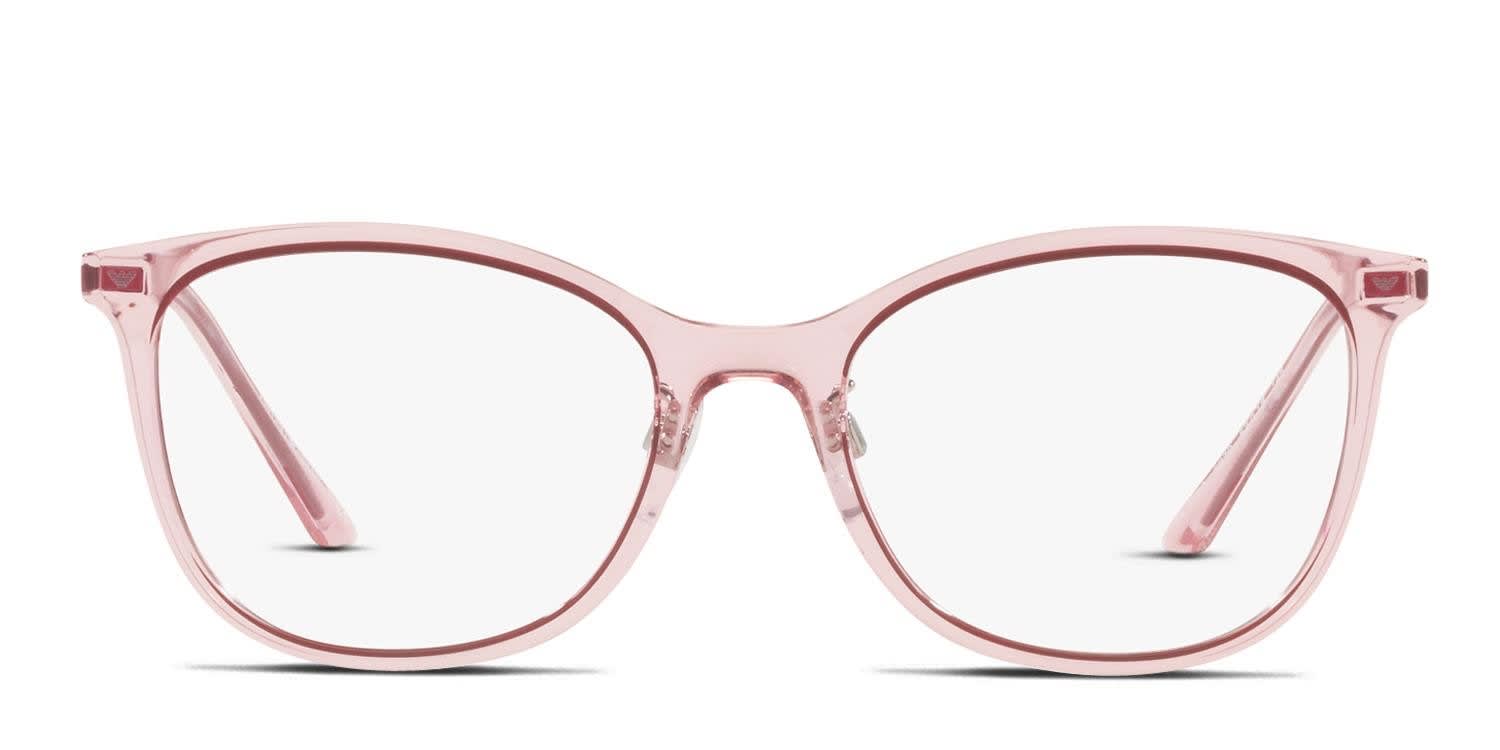 Emporio Armani EA3199 Pink, Clear, Red Eyeglasses | Includes
