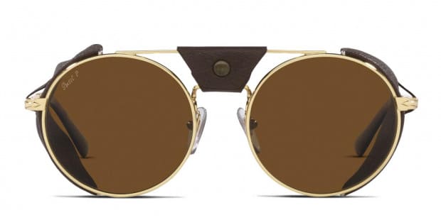 Persol PO2496SZ Gold Prescription Sunglasses