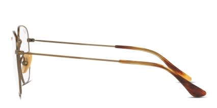 Ray-Ban RX8148V Hexagonal Bronze glasses - Bronze - Side View