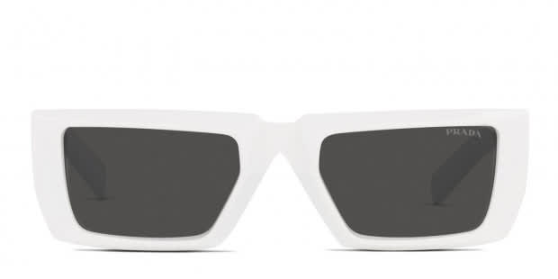 Prada Eyewear White Square Sunglasses