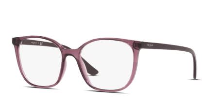 Vogue VO5356 Clear , Purple glasses - Clear / Purple - Angle View