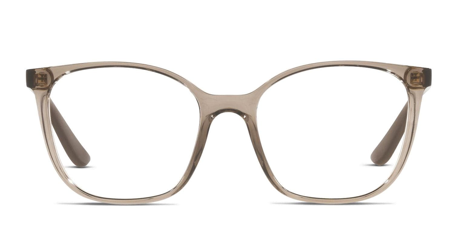 Vogue VO5356 Brown/Clear Eyeglasses | Includes FREE Rx Lenses
