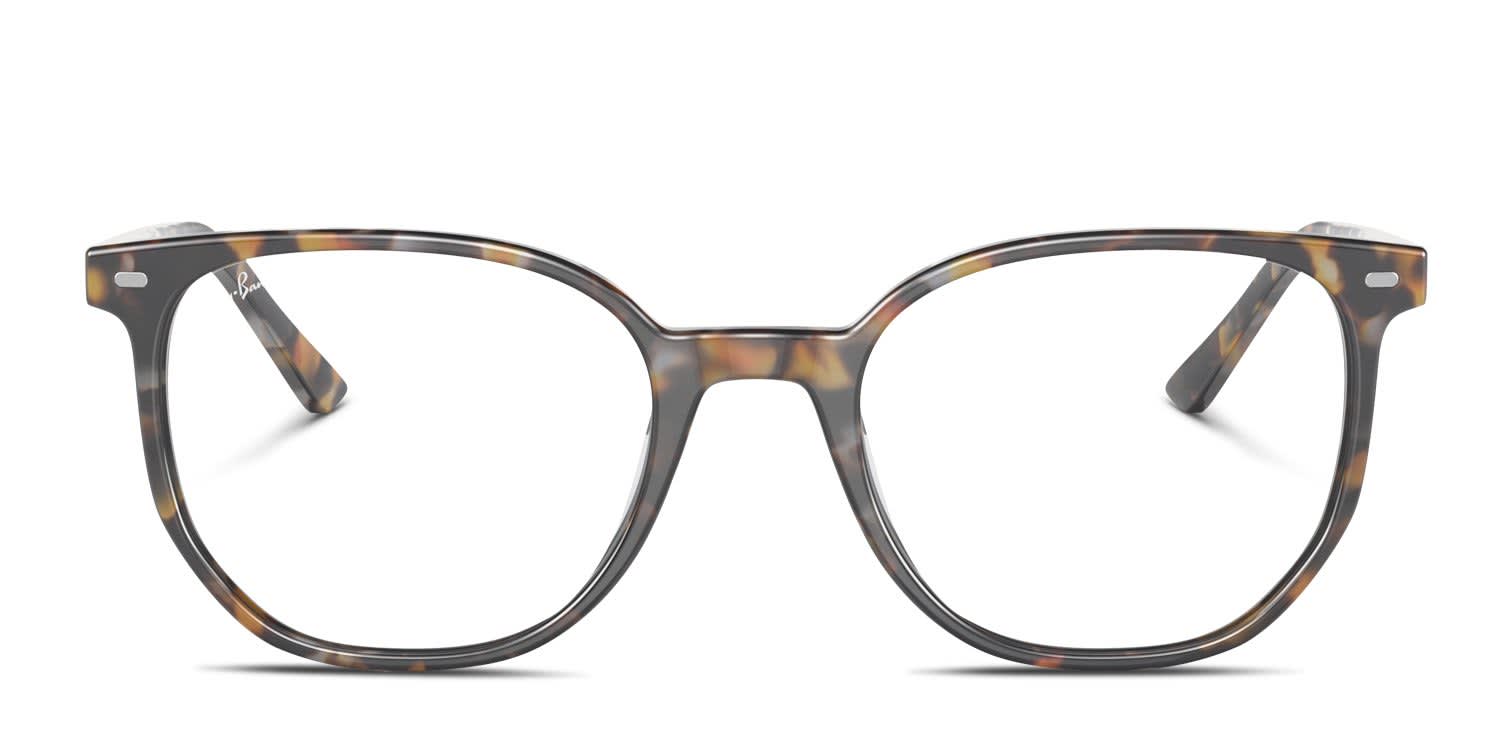Ray-Ban RX5397 Elliot Brown, Gray, Tortoise glasses - Brown / Gray / Tortoise - Frontal View