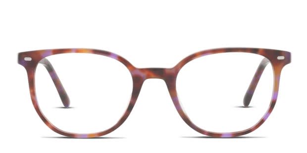 Ray-Ban RX5397 Elliot Tortoise/Purple Eyeglasses | Includes FREE