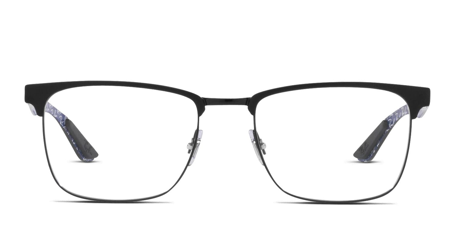 Ray-Ban RX8421 Black glasses - Black - Frontal View