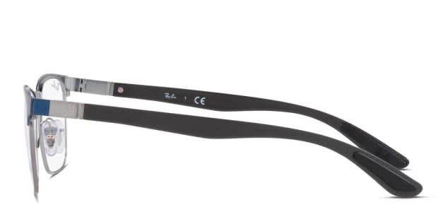 Ray-Ban RX8421 Blue/Gunmetal Eyeglasses | Includes FREE Rx Lenses