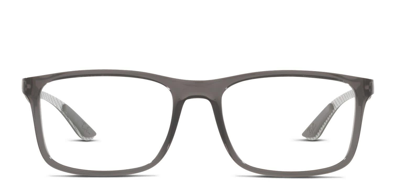 Ray-Ban RX8908 Gray glasses - Gray - Frontal View