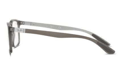 Ray-Ban RX8908 Gray glasses - Gray - Side View