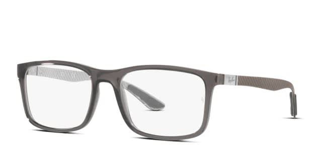 Ray-Ban RX8908 Gray Eyeglasses | Includes FREE Rx Lenses