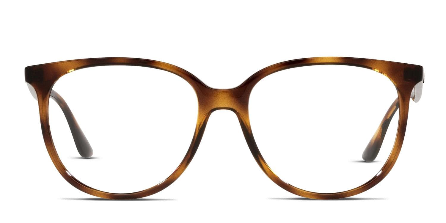 Ray-Ban RX4378V Brown/Tortoise Eyeglasses | Includes FREE Rx Lenses