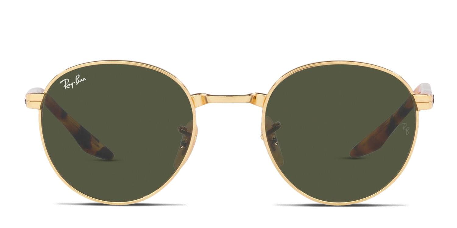 Ray-Ban RB3691 Gold Prescription Sunglasses