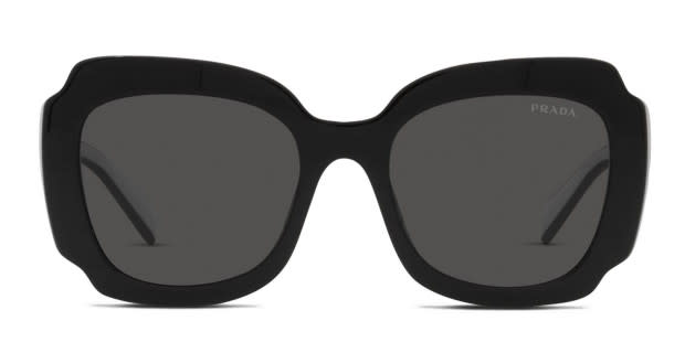 Prada black frame glasses best sale