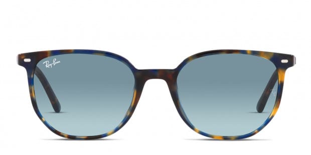 Ray ban tortoise blue top