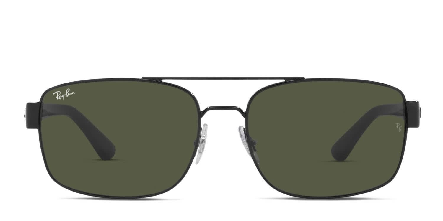 Ray-Ban RB3687 Black glasses - Black - Frontal View