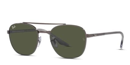 Ray-Ban RB3688 Gunmetal glasses - Gunmetal - Angle View