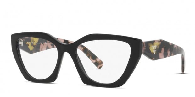Prada PR 09YV Shiny Black Eyeglasses | Includes FREE Rx Lenses Prada PR 09YV Shiny Black Eyeglasses | Includes FREE Rx Lenses