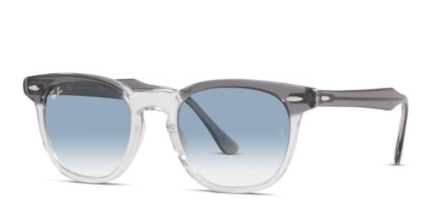 rayban RB 2298F グレー/ブルー サングラス Ray-Ban RB2298 Hawkeye gray, clear frame with clear gradient blue
