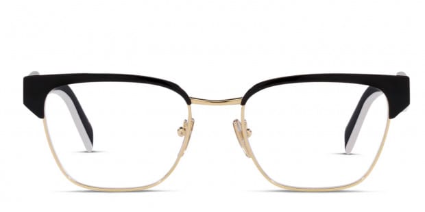 Prada black and gold glasses 2025
