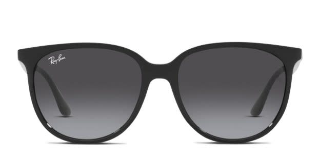 Ray-Ban RB4378 Shiny Black Prescription Sunglasses - 50% Off Lenses