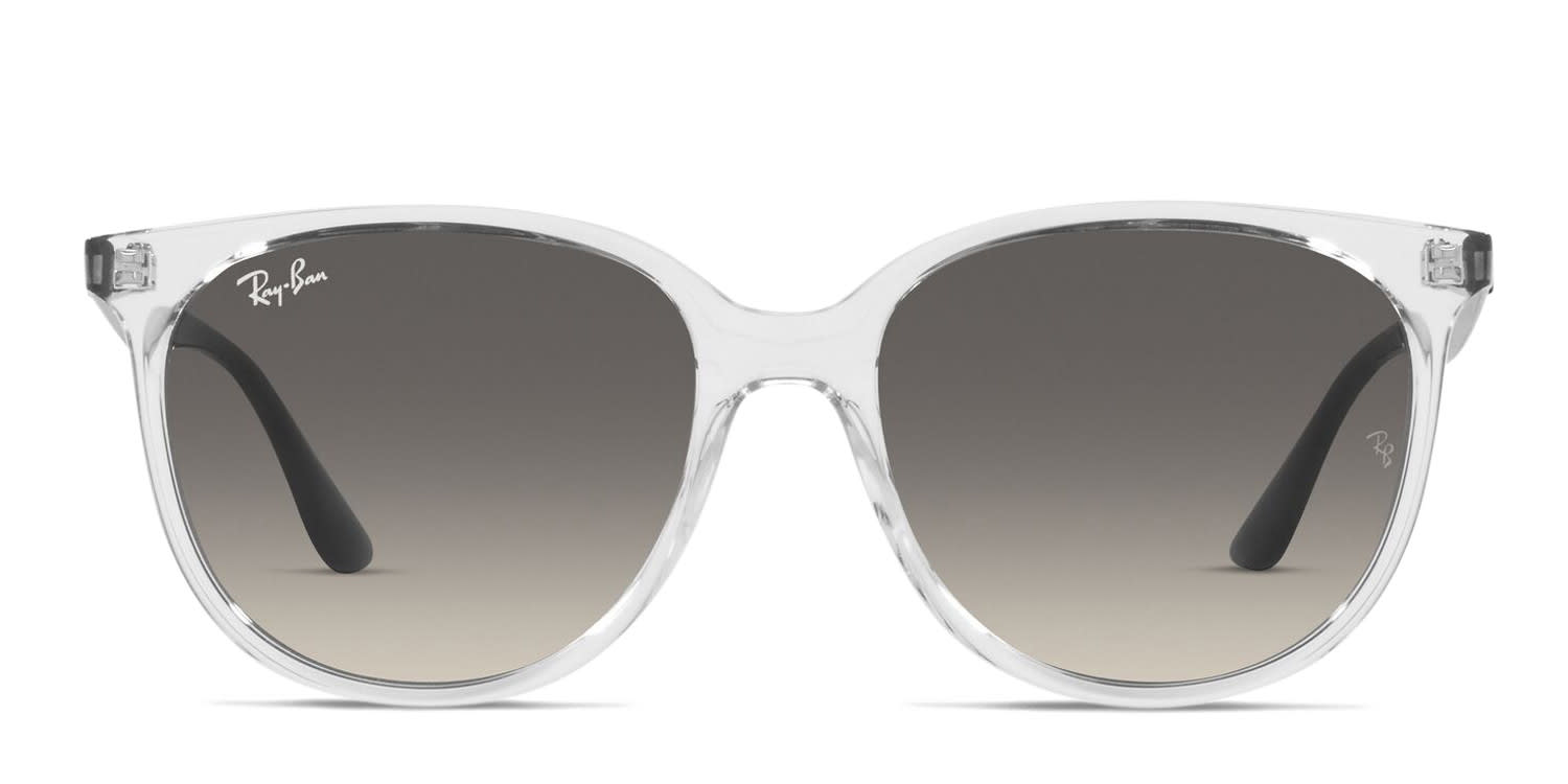 Ray-Ban RB4378 Clear glasses - Clear - Frontal View