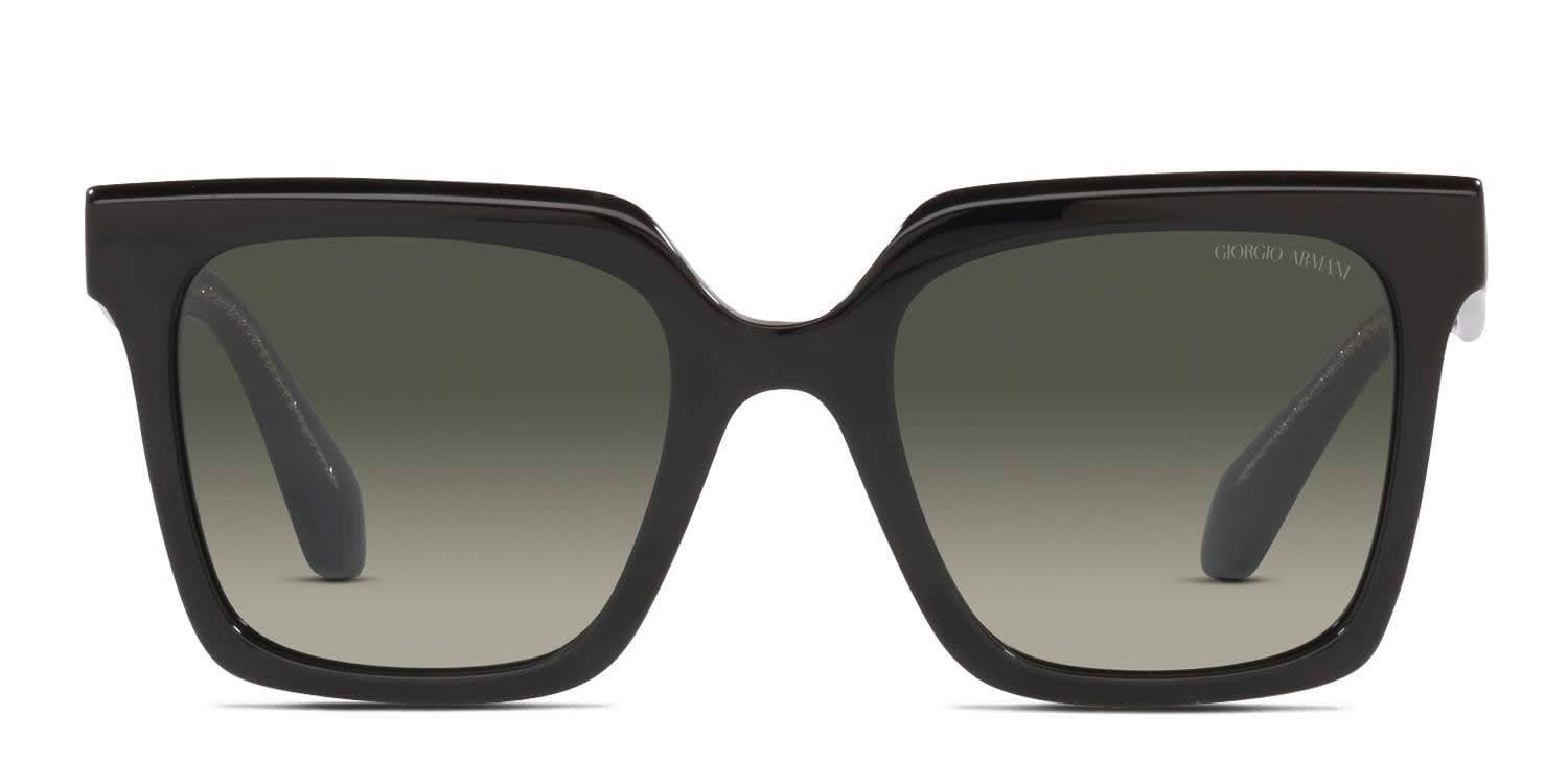 Giorgio Armani AR8156 Shiny Black glasses - Shiny Black - Frontal View