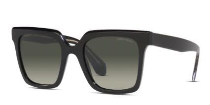 Giorgio Armani AR8156 Shiny Black glasses - Shiny Black - Angle View