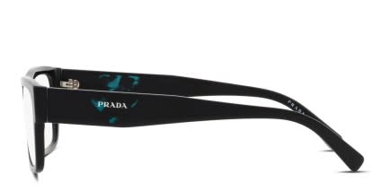 Prada PR 15YV Shiny Black glasses - Shiny Black - Side View