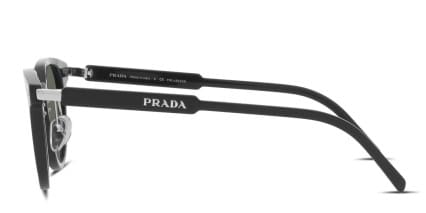 Prada PR 17YS Black glasses - Black - Side View
