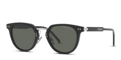 Prada PR 17YS Black glasses - Black - Angle View