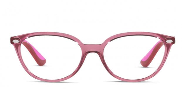 Ray Ban RY1612 Kids Pink Clear Eyeglasses Includes FREE Rx Lenses