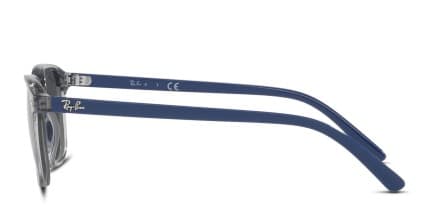 Ray-Ban RJ9093S Leonard Jr Kids Clear, Blue glasses - Clear / Blue - Side View