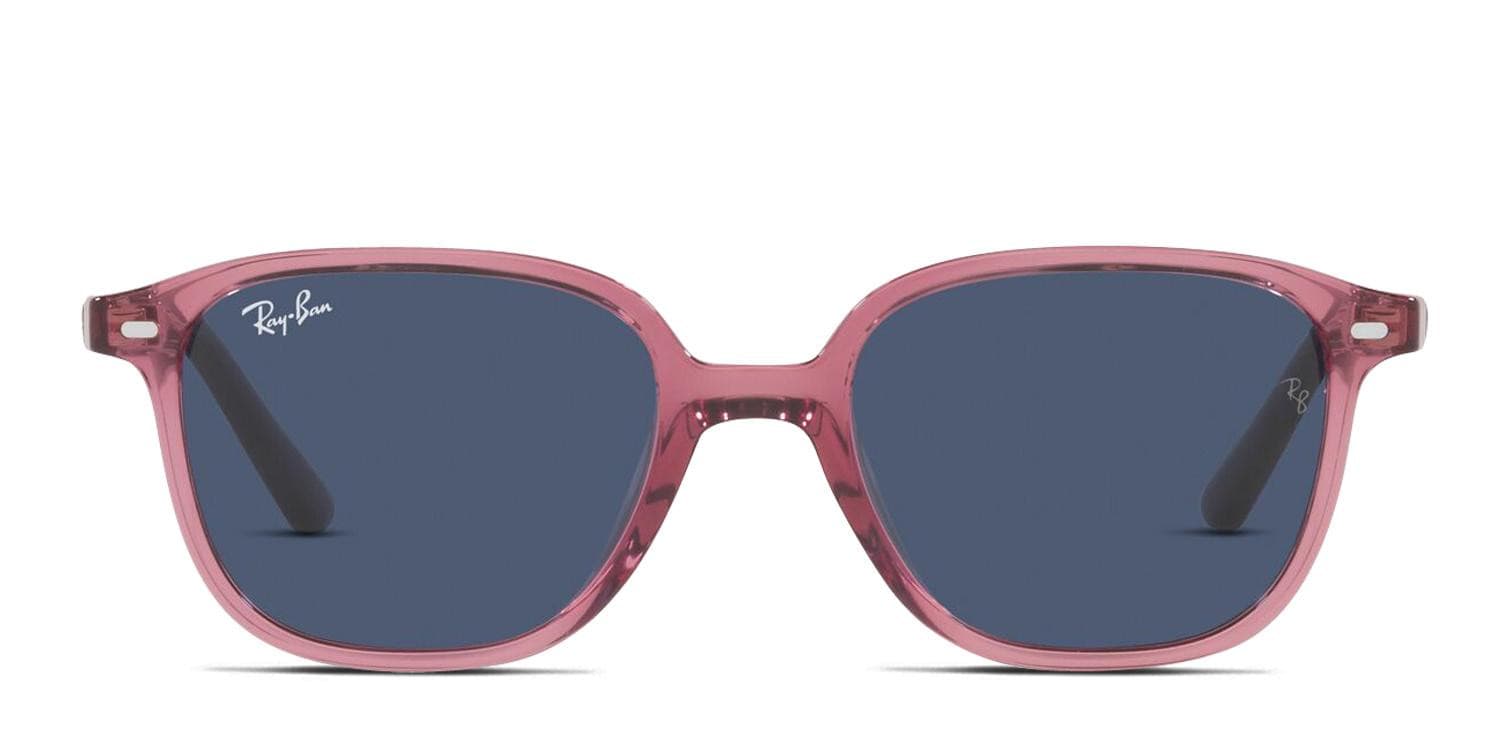 Ray-Ban RJ9093S Leonard Jr Kids Pink, Clear glasses - Pink / Clear - Frontal View